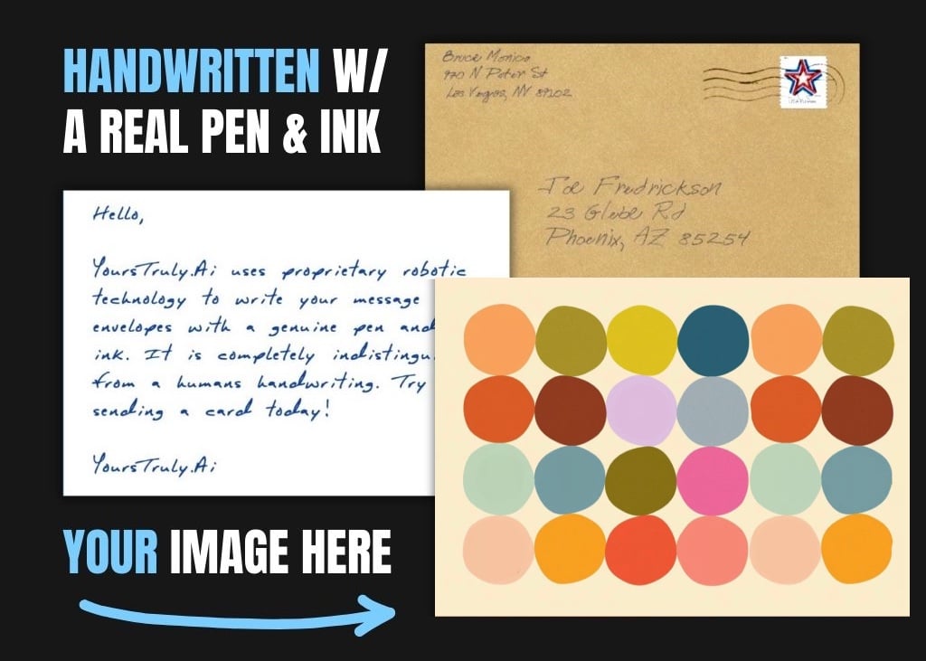 Dotted Delight: A Colorful Greeting Card for Any Occasion