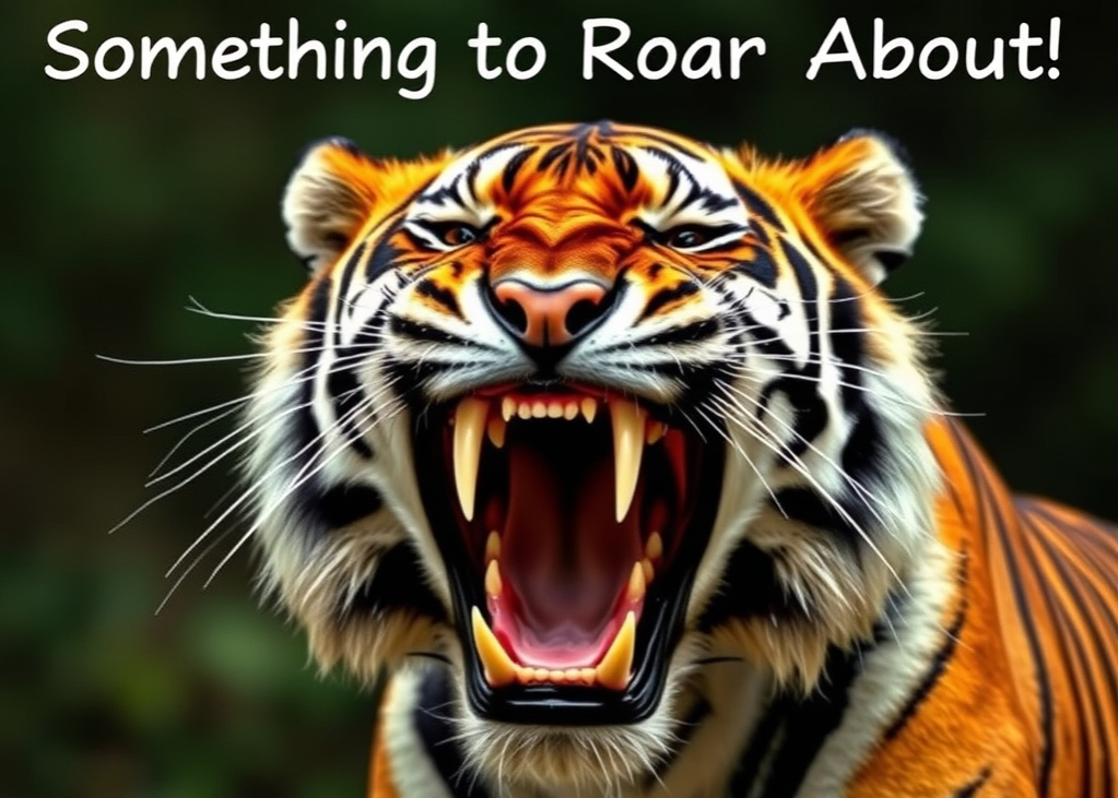 A Birthday Card to Roar About!