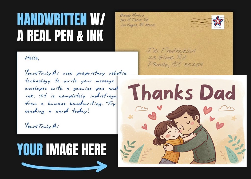 A Card From Daughter: Thanks Dad, You're the Best!