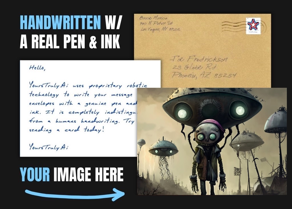 Alien Abduction Greeting Card