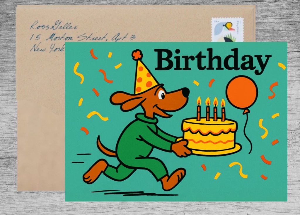 Paw-some Birthday Wishes Invite