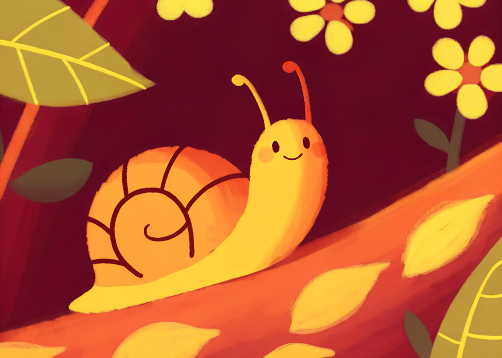 Snail's Day Just Got a Whole Lot Brighter!