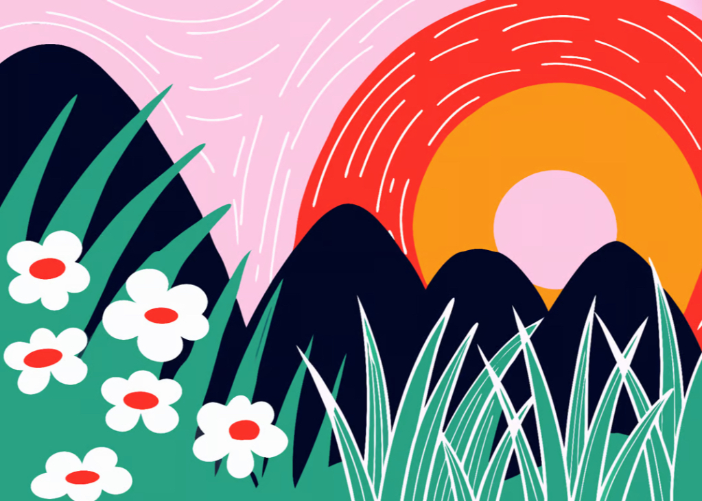 Wishing You Love and Happiness - Flowers Bloom