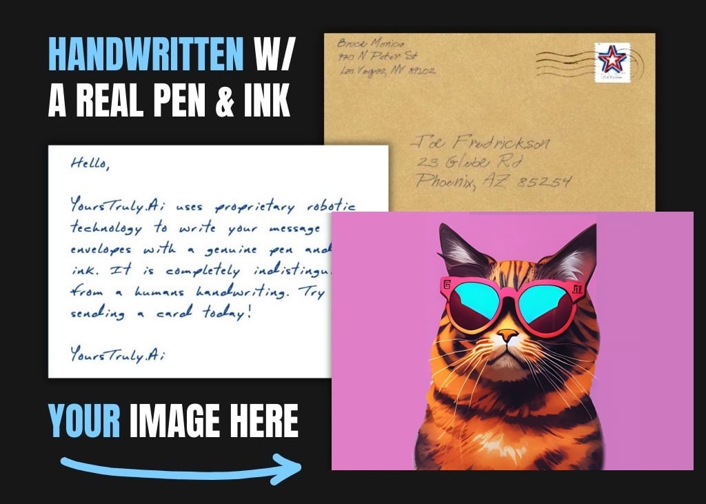 Cool Cat Greeting Card