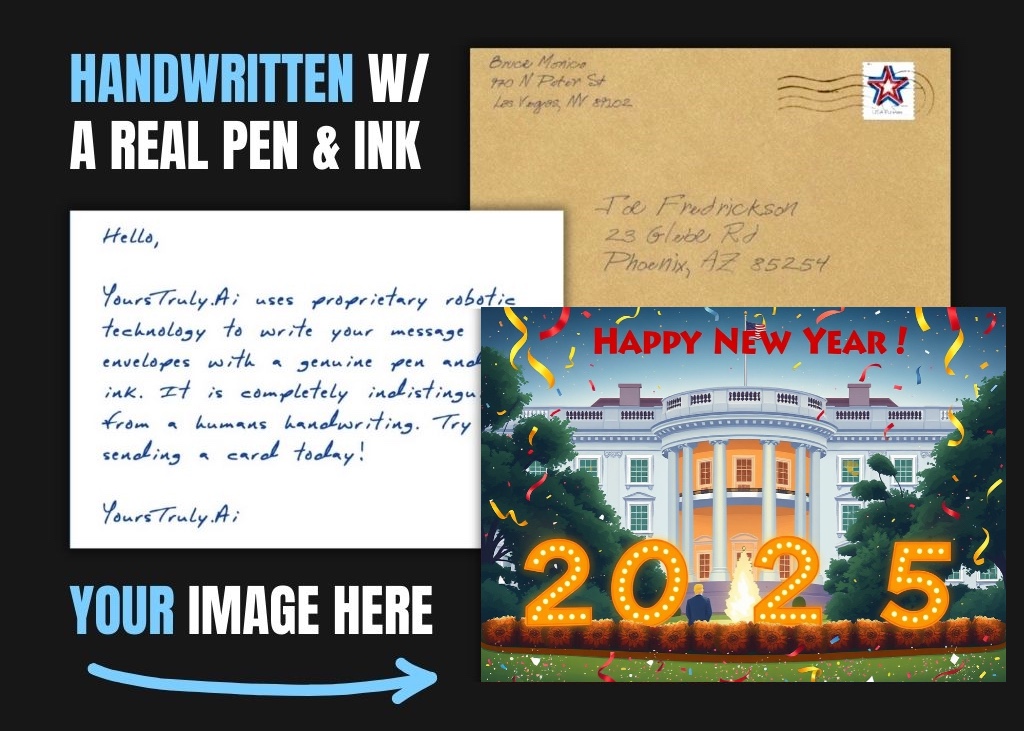 Wishing You a Trump-Card New Year at White House 2025