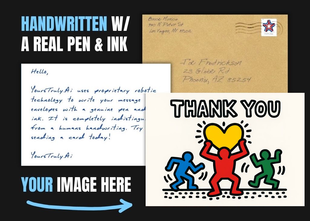 A Masterpiece of Gratitude: Thank You Artistic Card