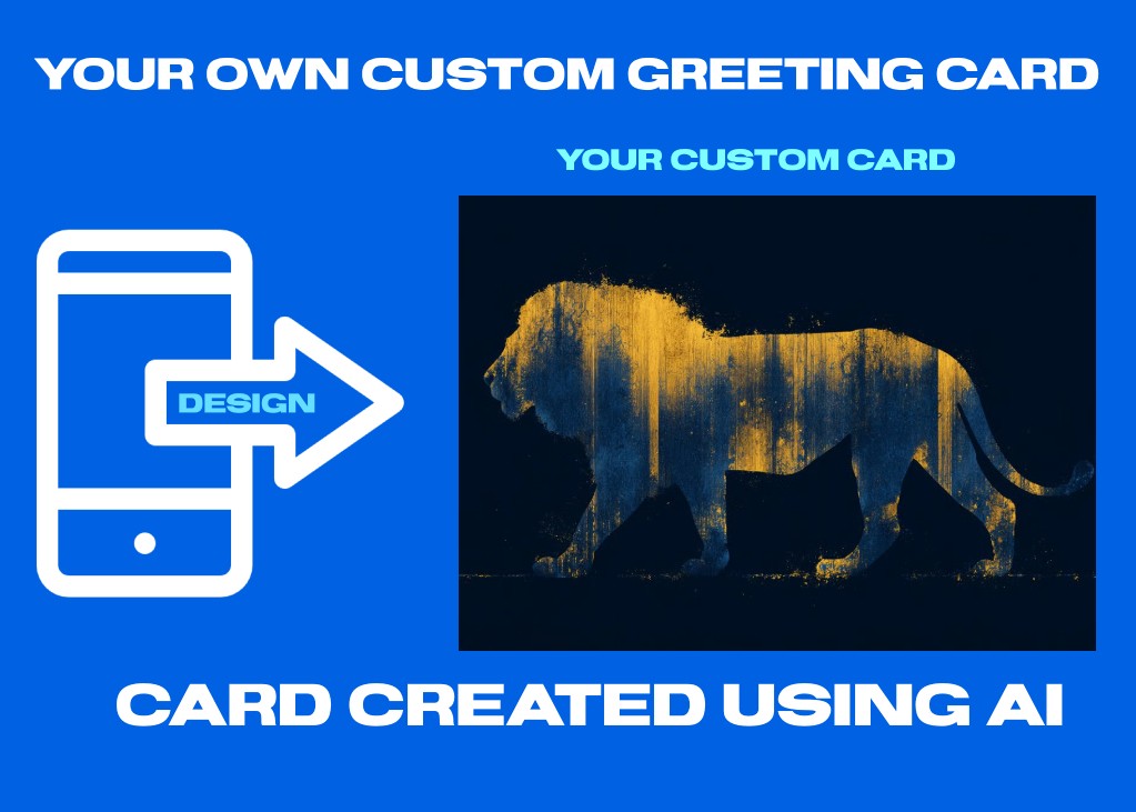 Roar with Pride: King of the Jungle Art Greeting Card