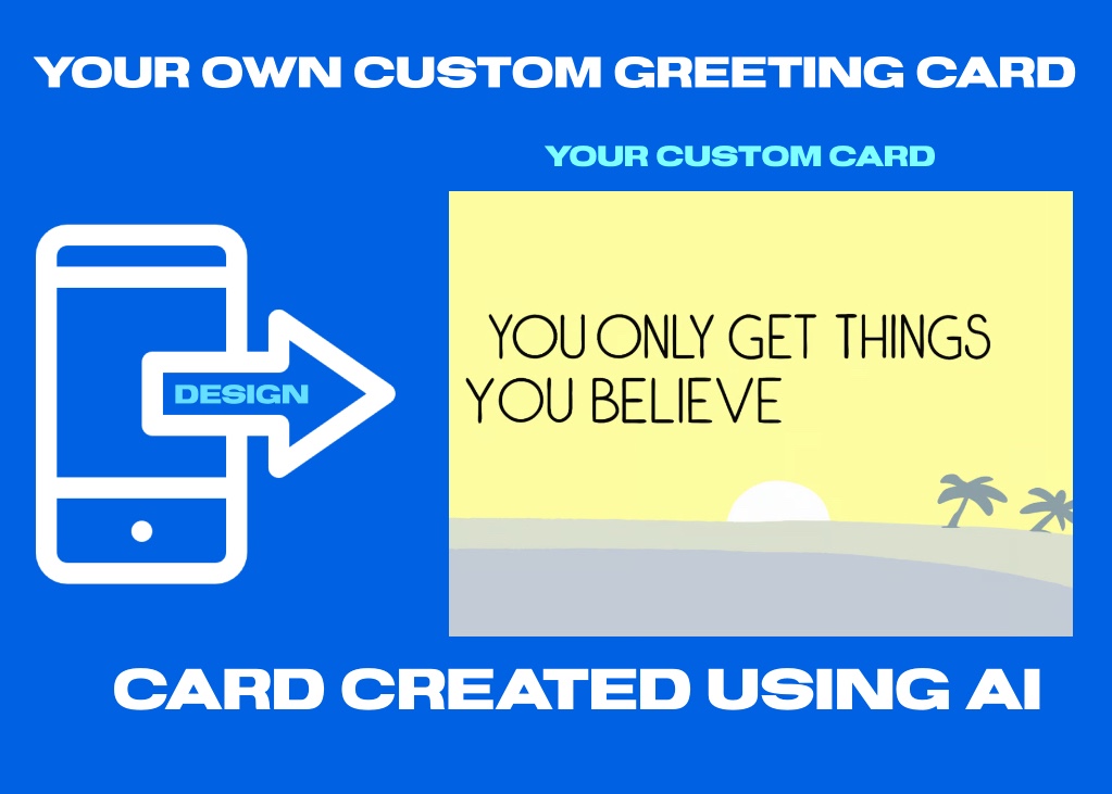 Believe in Yourself: Inspirational Birthday Card