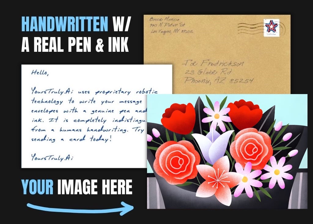 Sending Love and Gratitude with a Bouquet of Flowers