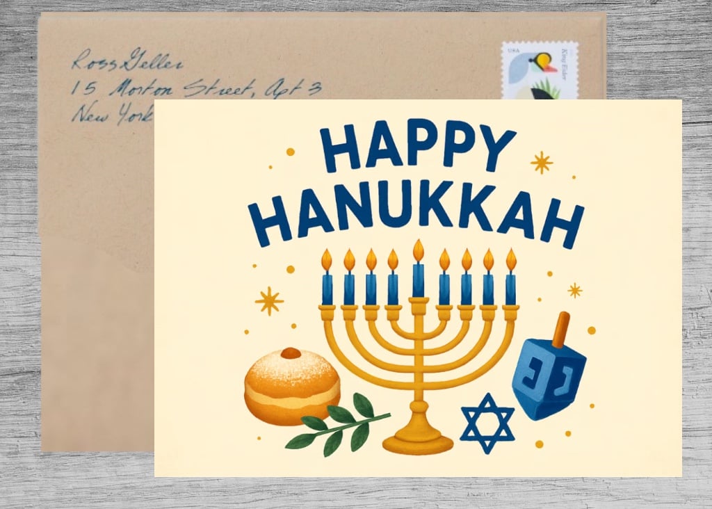Warmest Wishes on Hanukkah