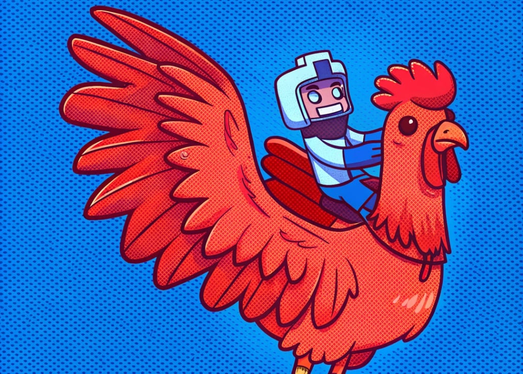 Fowl Play: Happy Birthday to a Hilarious Chicken Jockey!