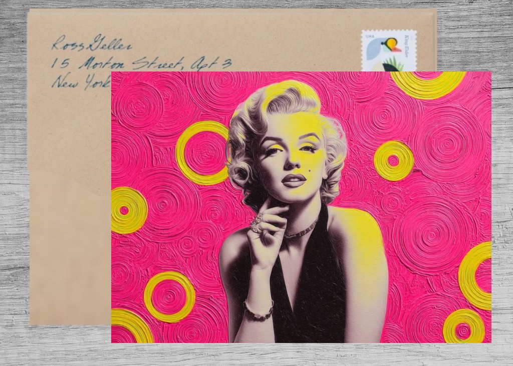 A Star is Born: Marilyn Monroe Art Card