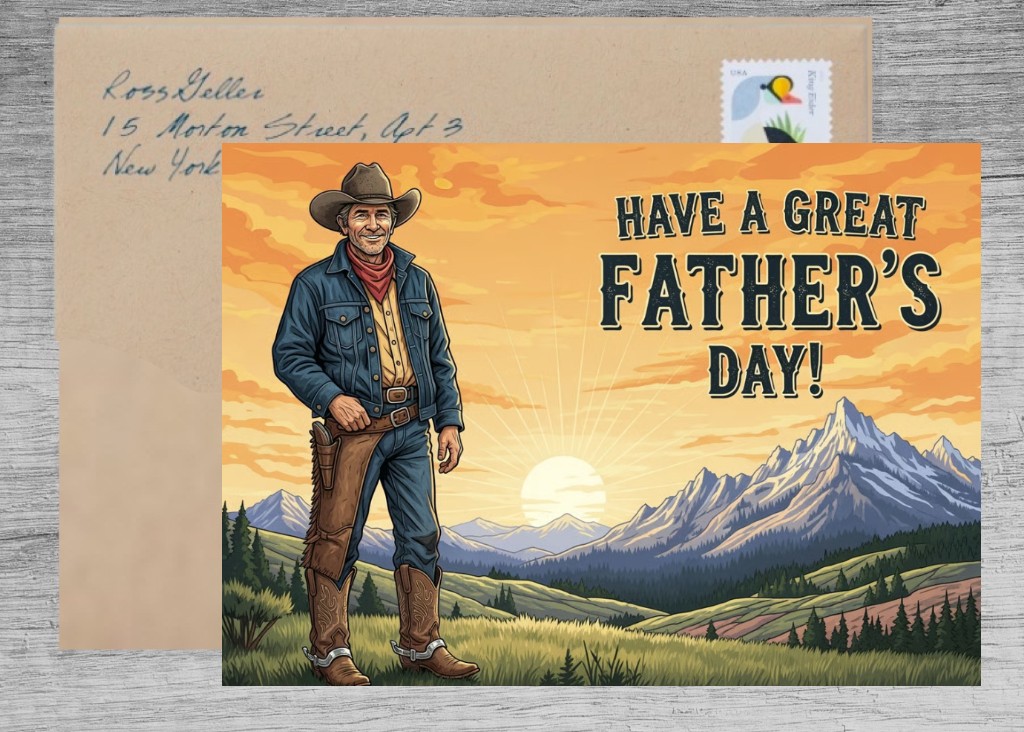 Ropin' in the Memories: Happy Father's Day to a Cowboy Dad!