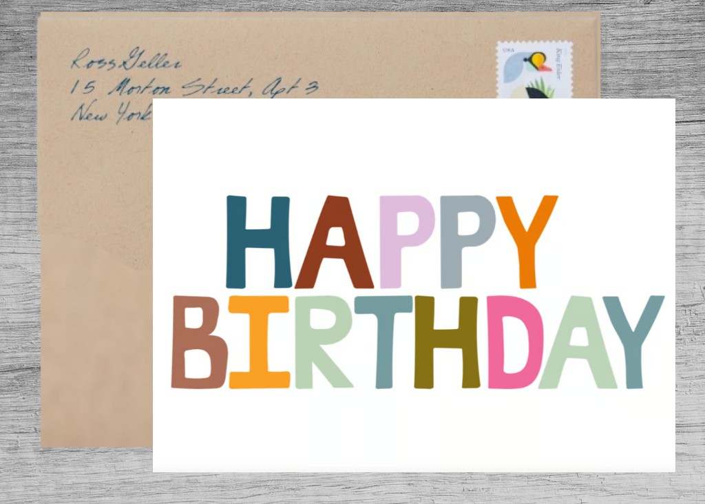 Colorful Birthday Card