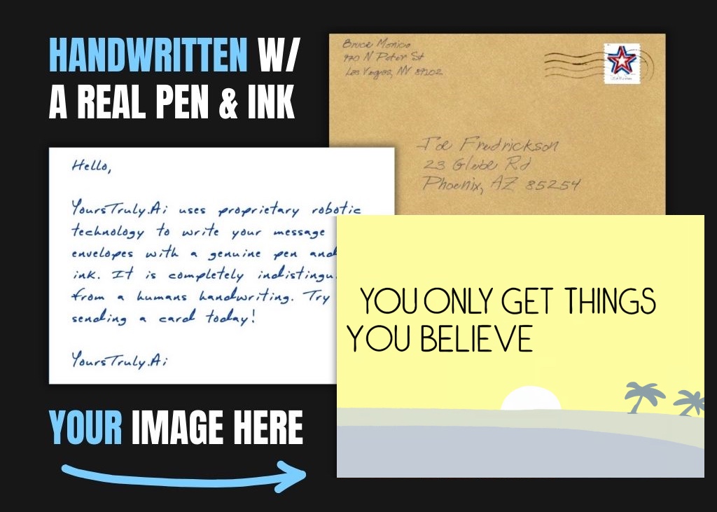 Believe in Yourself: Inspirational Birthday Card