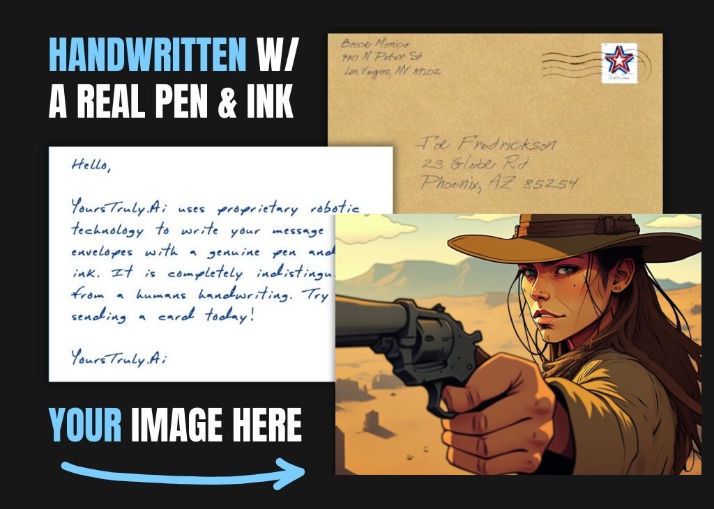 Wild West Greeting Card