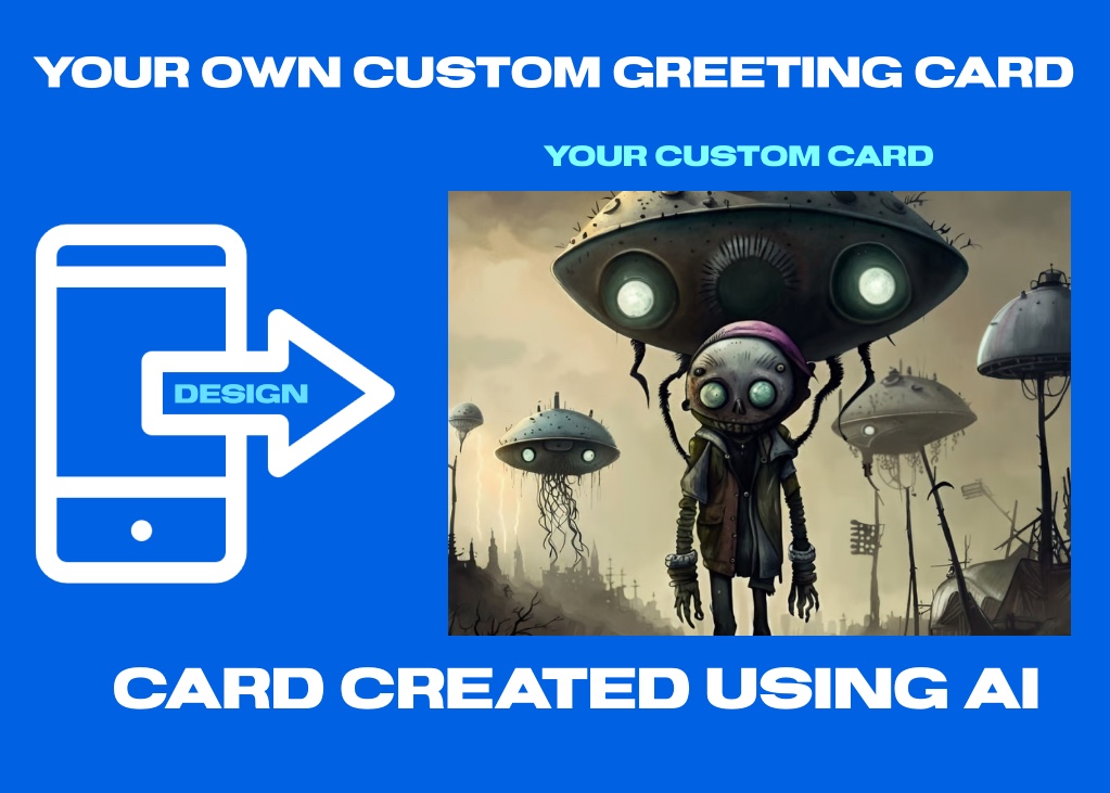 Alien Abduction Greeting Card