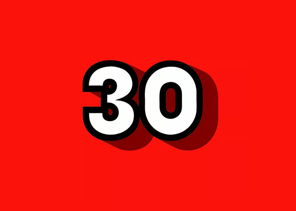 Happy 30th Birthday: Celebrating Three Decades of Life
