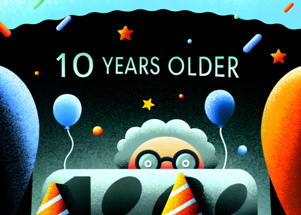 Celebrating 10 Years Older, Wiser, and More Amazing!
