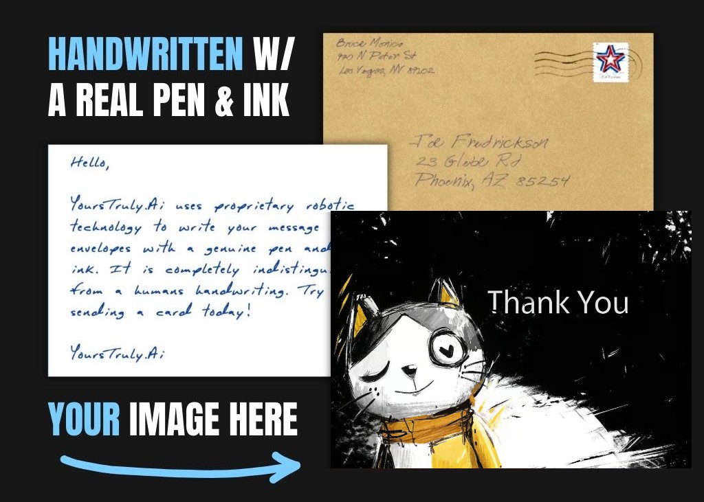 Thank You From A Cool Cat