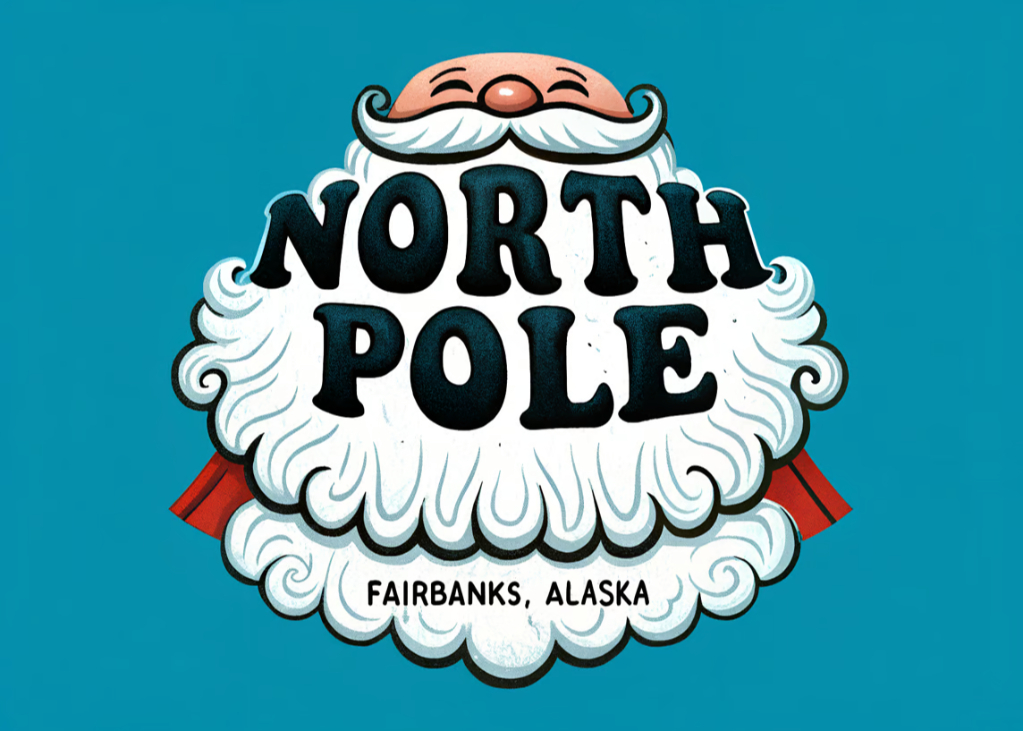 A Jolly Hello from the North Pole! Fairbanks Alaska