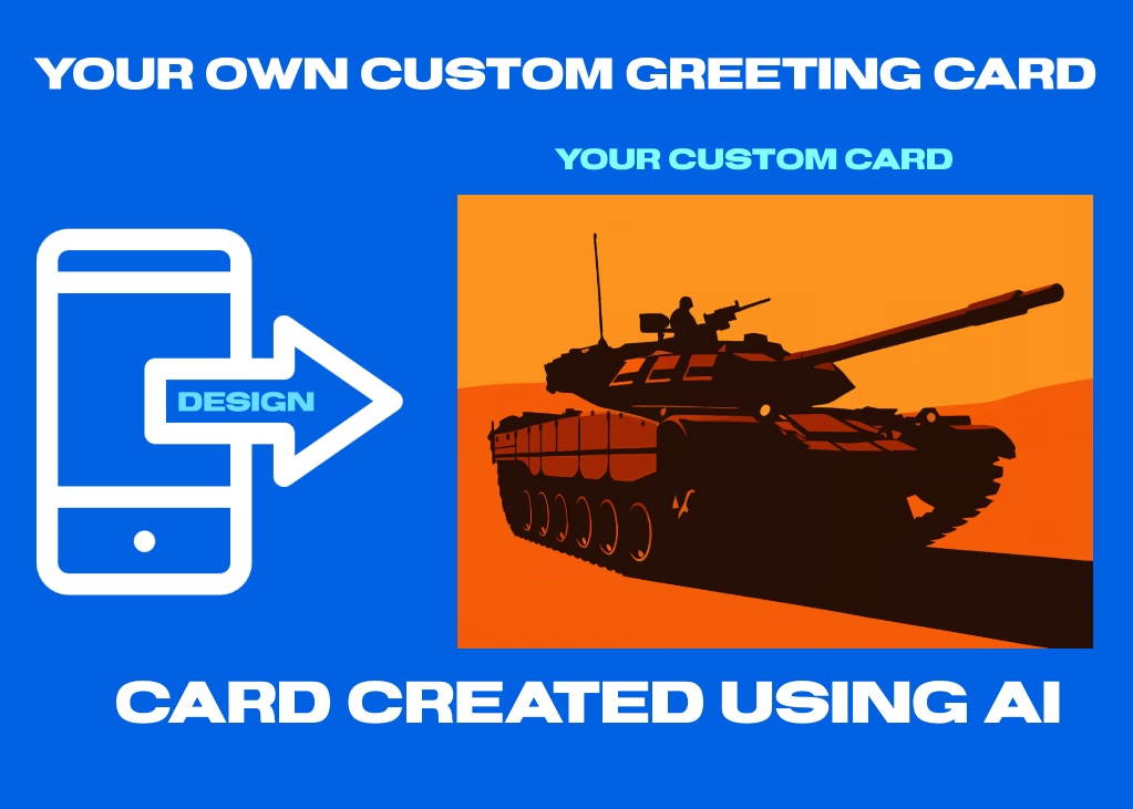 Happy Birthday Tank Card