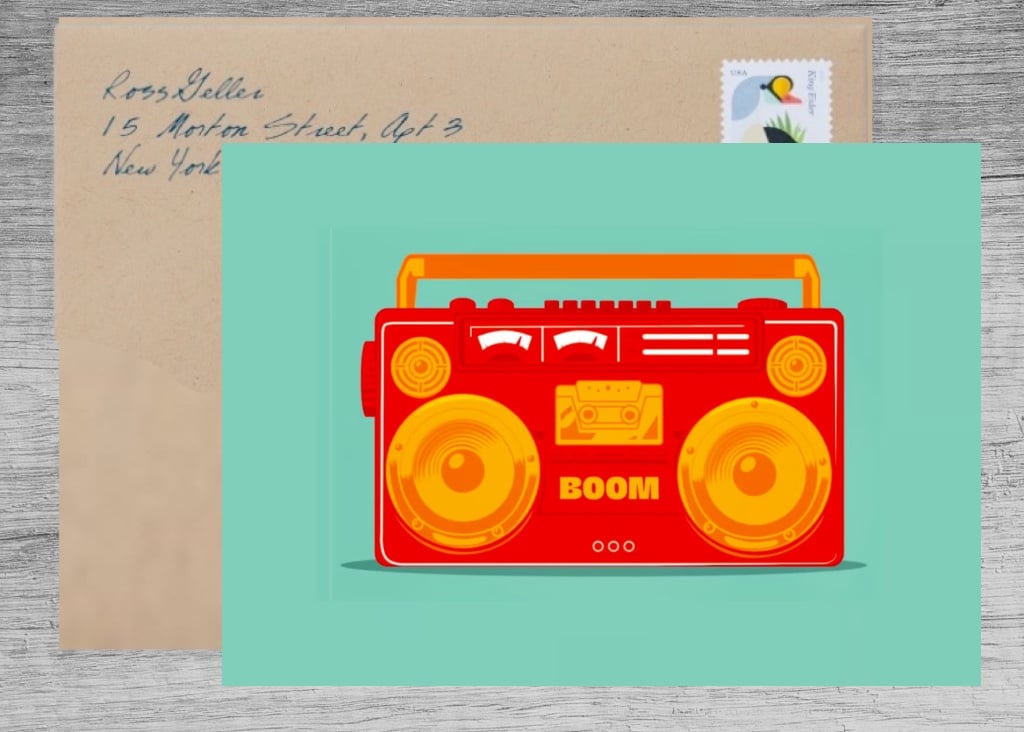 Rock On! Birthday Card