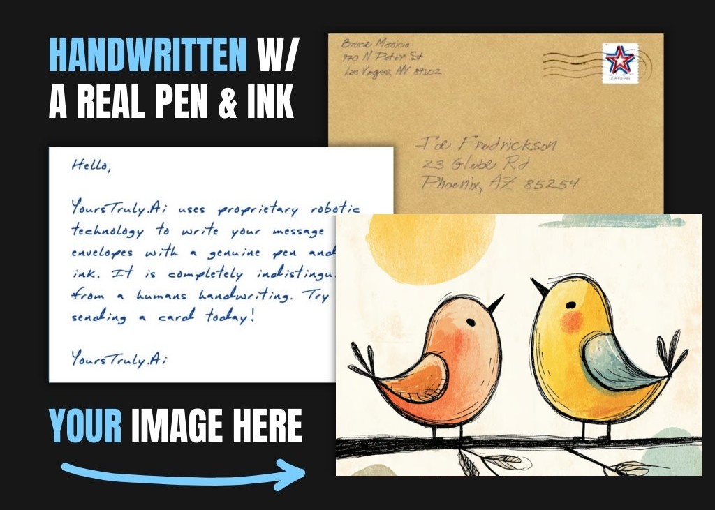 Wings of Joy: A Cheerful Day Greeting Card