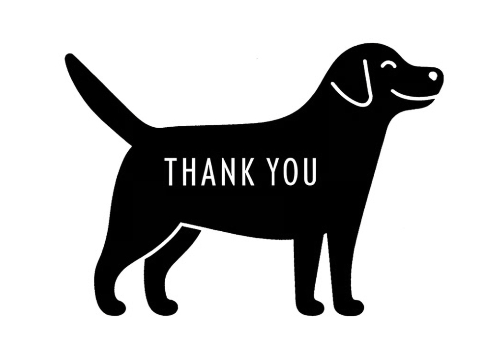 Thank You from My Furry Friend