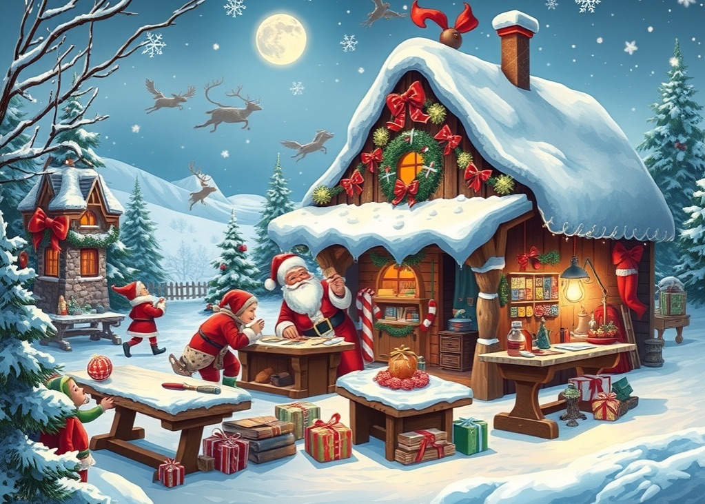 Wishing You a Jolly Christmas from the North Pole
