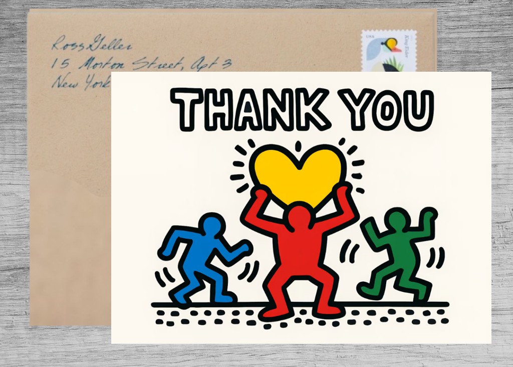 A Masterpiece of Gratitude: Thank You Artistic Card