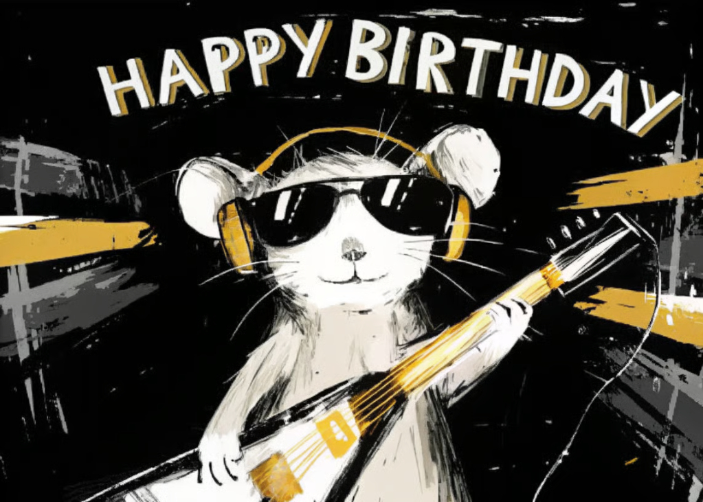 A Birthday Treat for a Special Mouse