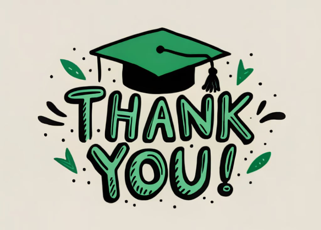 Graduation Thank You