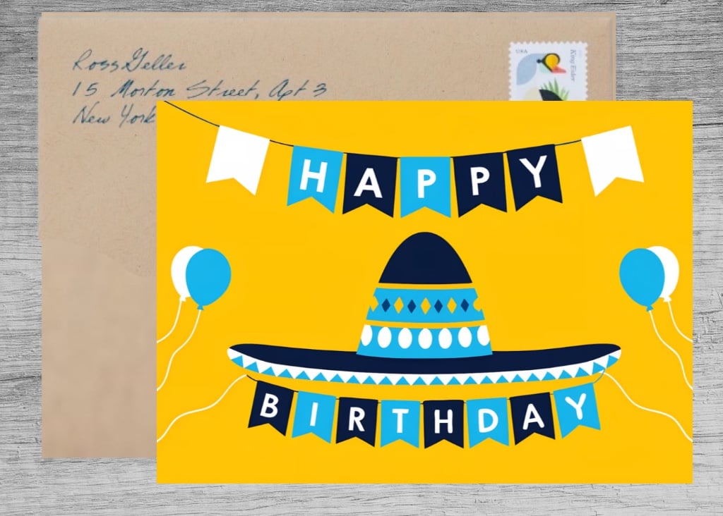 Mexican Sombrero Birthday Wishes
