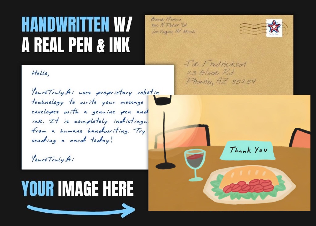 Thank You For Hosting Dinner with Love