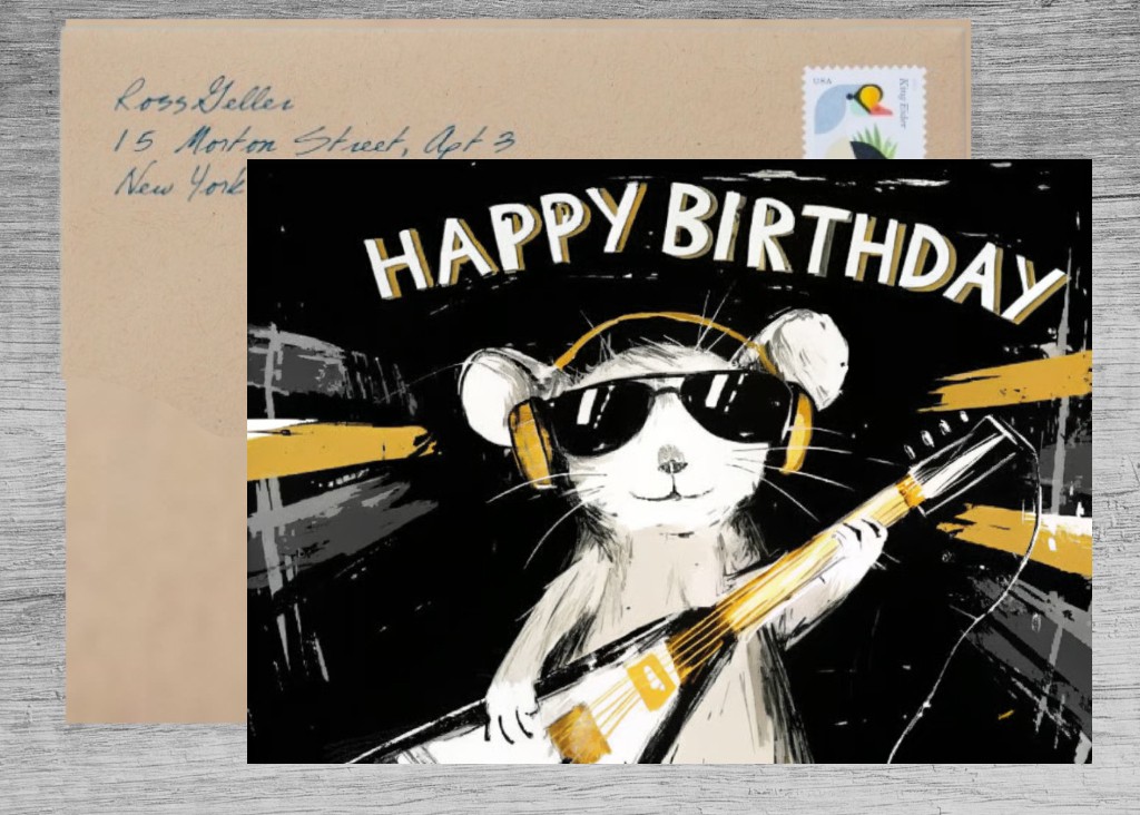 A Birthday Treat for a Special Mouse