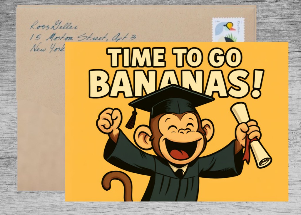 Congratulations on Your Graduation: Time To Go Bananas!
