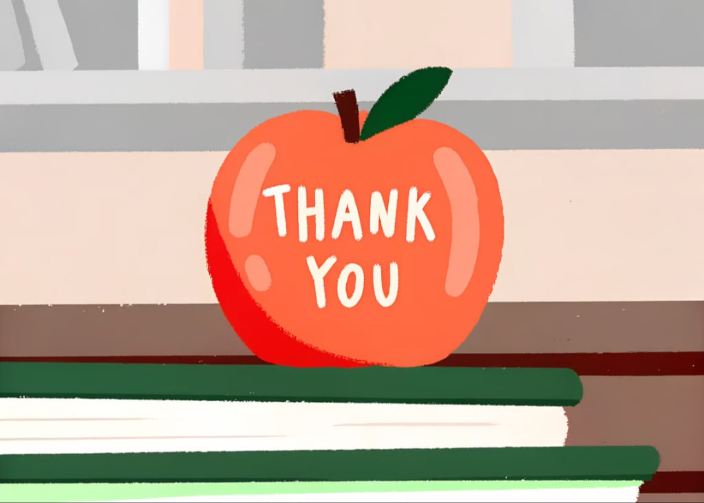A Heartfelt Thank You to an Amazing Teacher