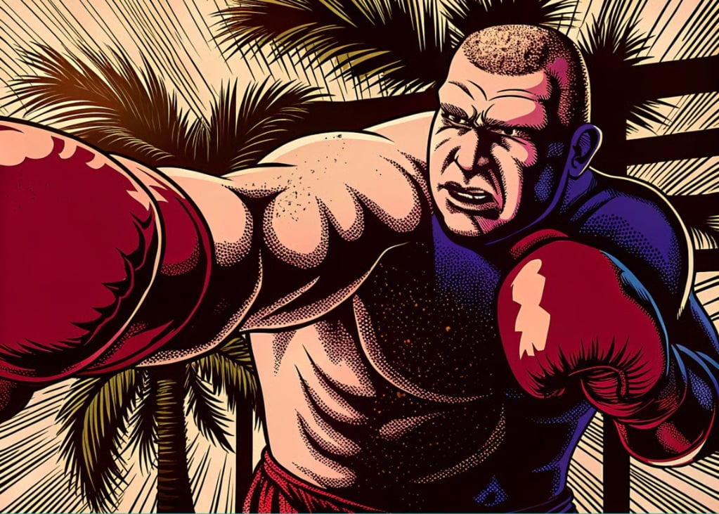 Boxing, Miami, Card Collection: Strong Punch from Miami