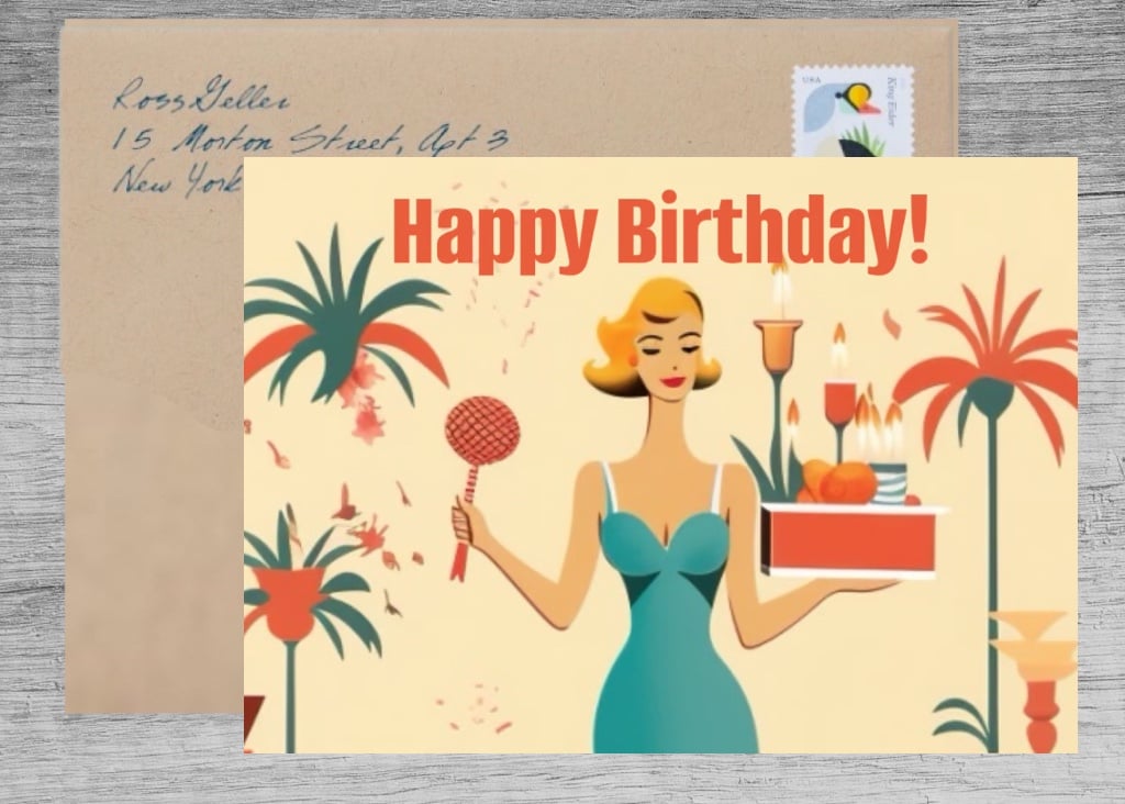 Vintage Charm Birthday Wishes