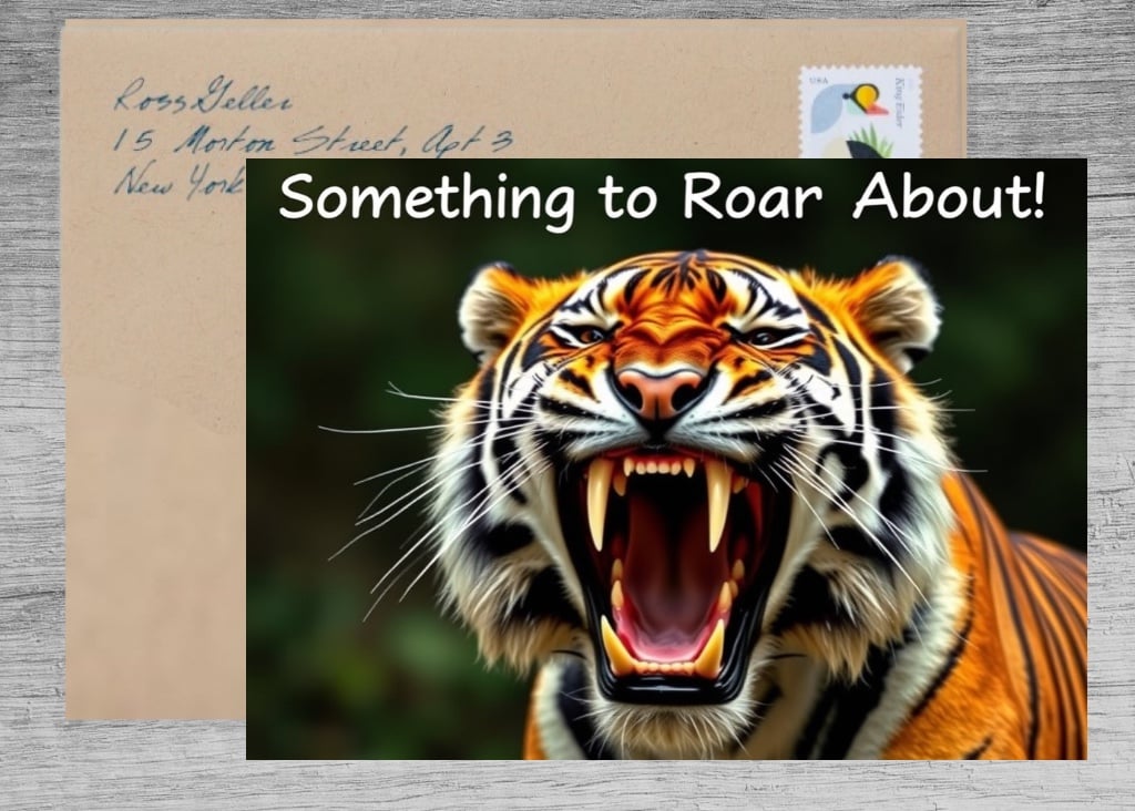A Birthday Card to Roar About!
