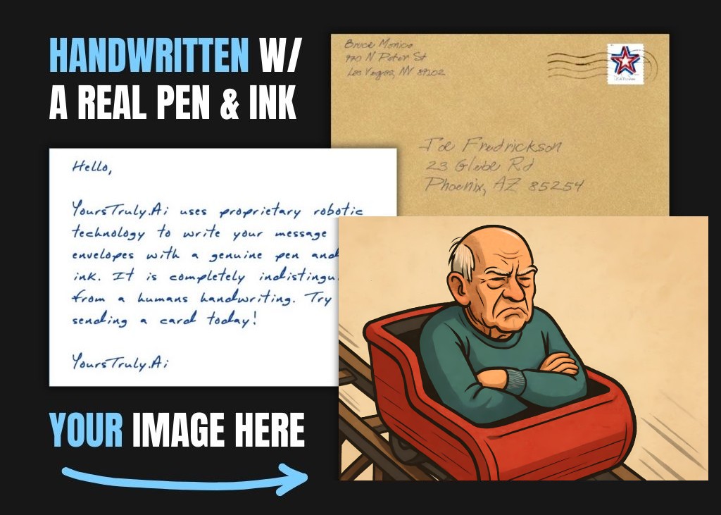 Old Man Enjoying A Bad Time: Wishing You a Miserable Day