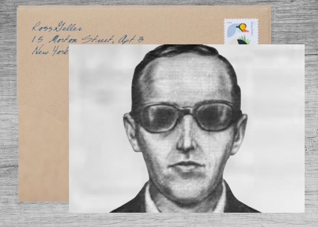 To The Legend Who Vanished In Style: DB Cooper Card