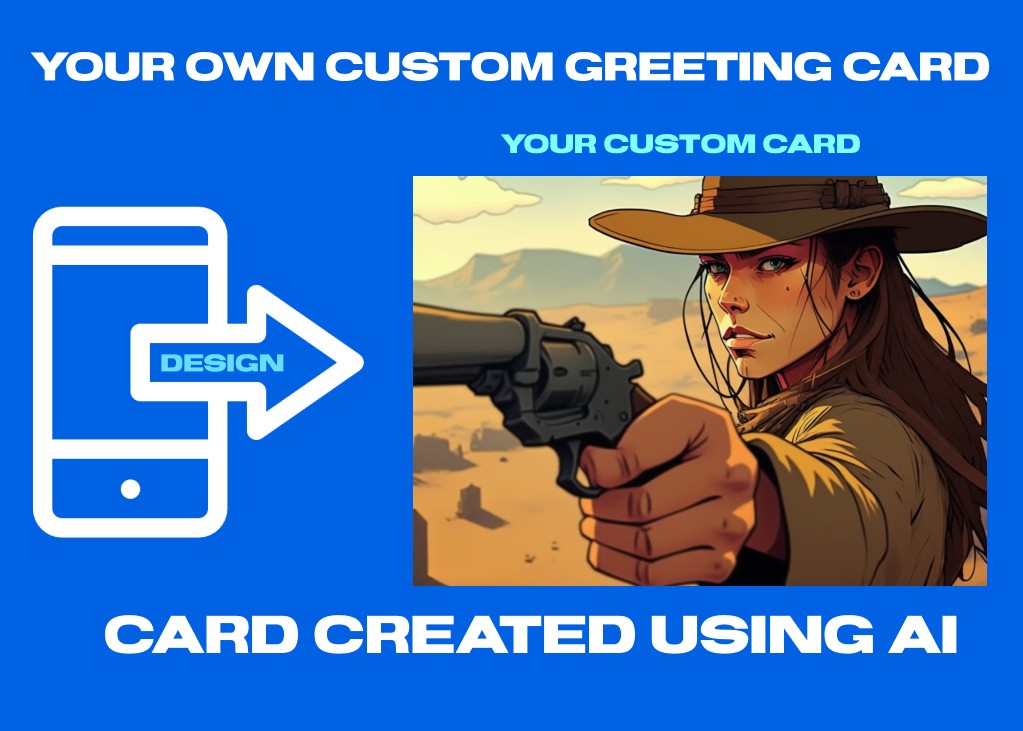 Wild West Greeting Card