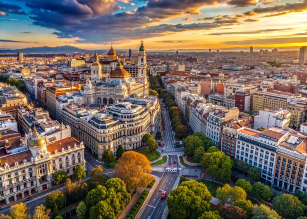 Charm of Madrid, Spain