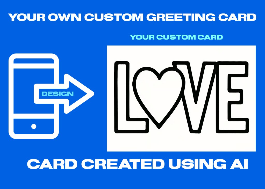 Sweethearts' Love Line Art Greeting Card