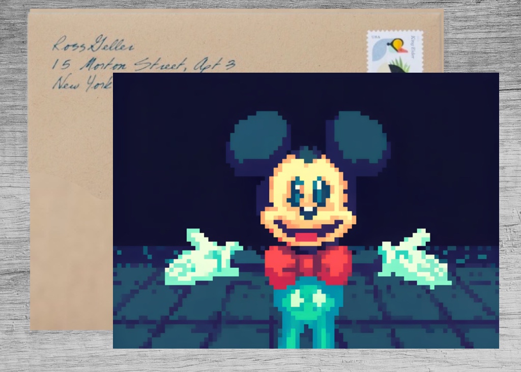 Pixel Mickey