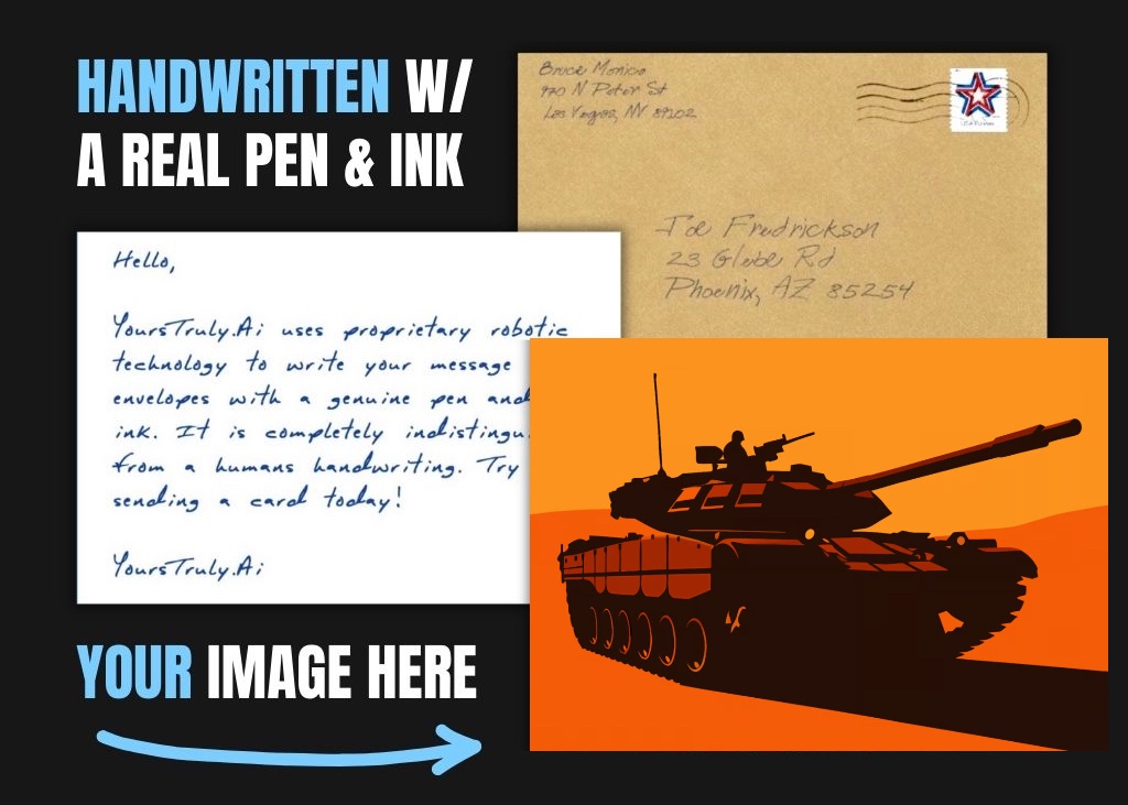 Happy Birthday Tank Card