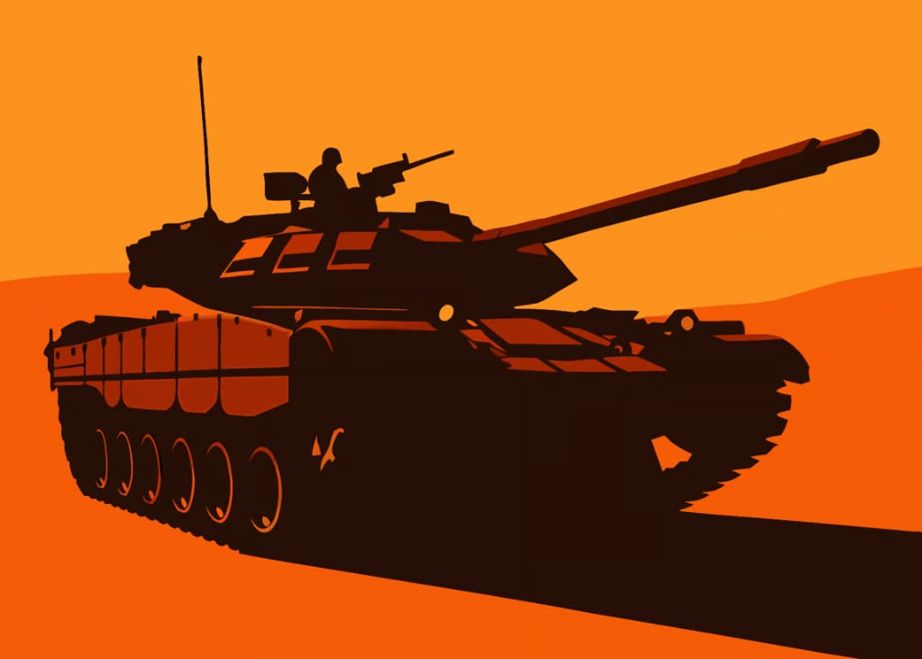 Happy Birthday Tank Card