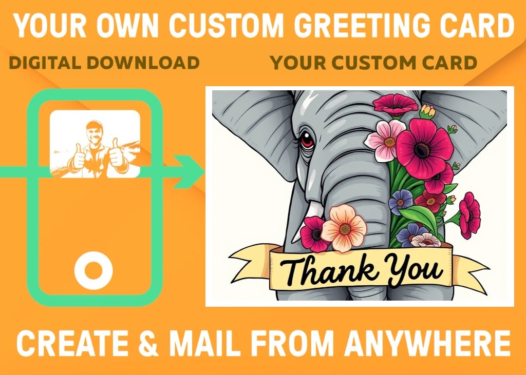 A Heartfelt Thank You from the Wild: A Grateful Elephant